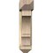 Ekena Millwork Balboa Arts and Crafts Rough Sawn Bracket w/ Offset Brace, Douglas Fir, 6"W x 20"D x 24"H BKT0604X20X24BOA03RDF - alternate 4
